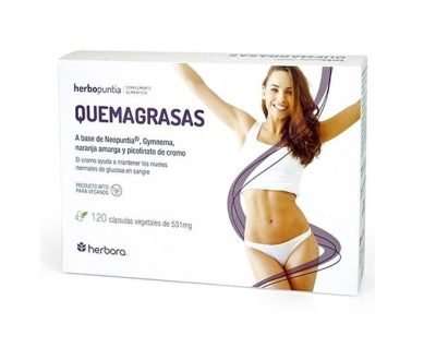 Herbopuntia quemagrasas 120 c HERBORA