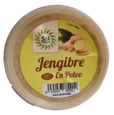 Jengibre en polvo bio Sol Natural 100 g
