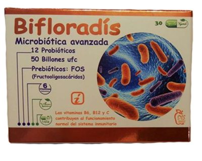 Bifloradis 30 cápsulas
