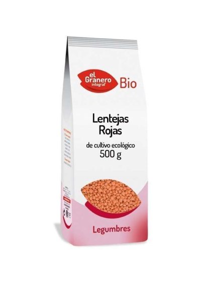 Lentejas Rojas BIO 500g
