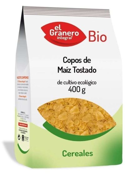El Granero Integral Copos Maíz Tostado Bio 400g