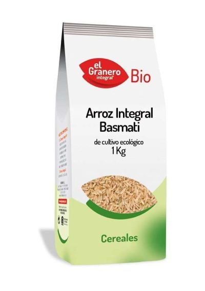 Arroz integral basmati ecológico bio 1 Kg EL GRANERO