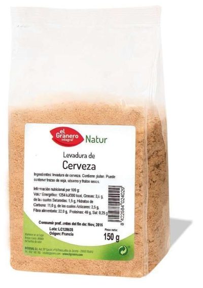Levadura de cerveza Bio - El Granero Integral - 150 g