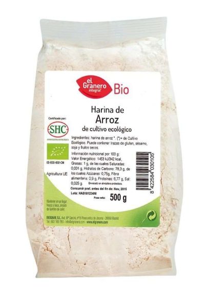 HARINA DE ARROZ BIO 500g
