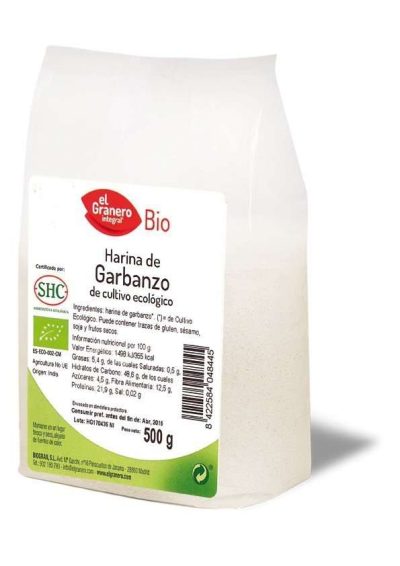 Harina de garbanzos ecológica bio 500 gr EL GRANERO