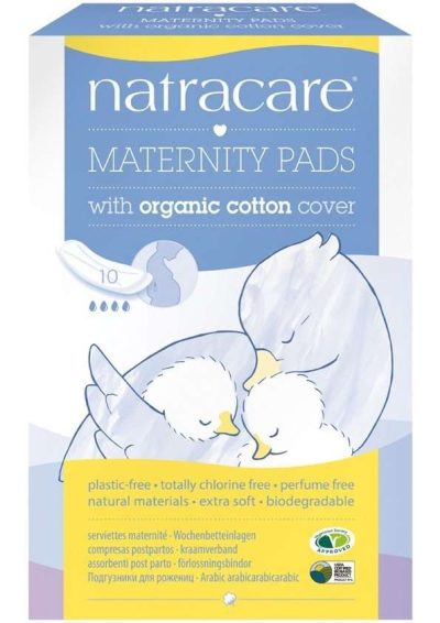 Compresas Postparto Natural Natracare 10 uds