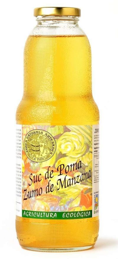 Zumo de manzana ecológica