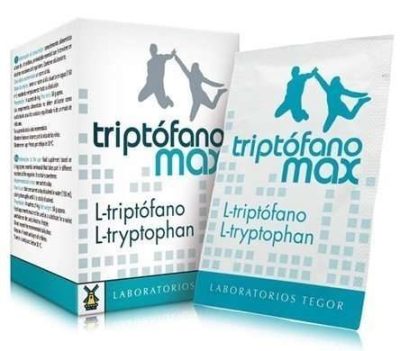 Triptofano max (L-triptófano, vitamina B6) 14 sobres