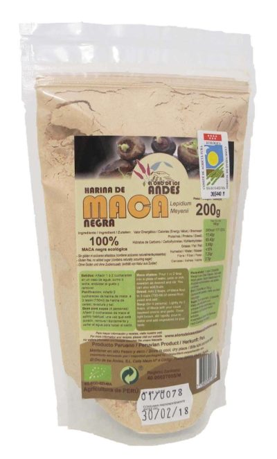 Harina de Maca negra 200gr