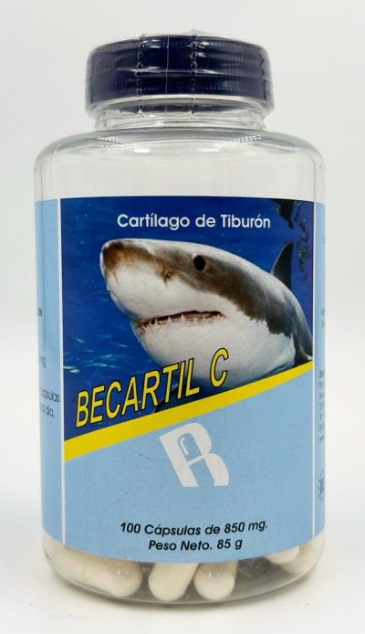 Becartil C Cartílago de Tiburón 100 cápsulas - Bequisa
