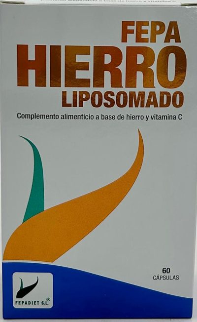 Fepa hierro liposomado 60 cápsulas  - Fepadiet