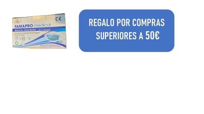 Productos regalo Mascarillas