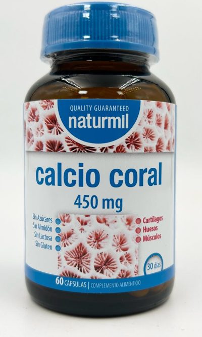 Calcio Coral Naturmil 60 Cápsulas