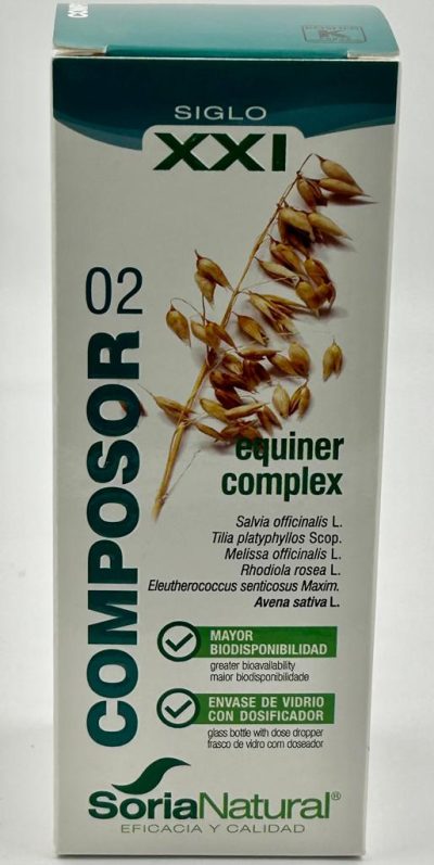 Composor 02 equiner complex 100 ml- Soria Natural