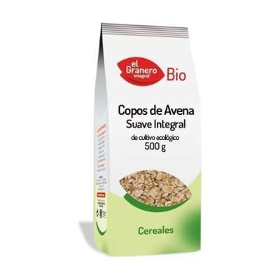 Copos de Avena integral suaves BIO - 500 g