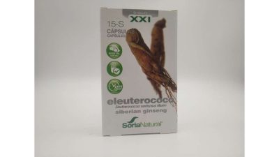 Eleuterococo XXI · Soria Natural · 30 cápsulas