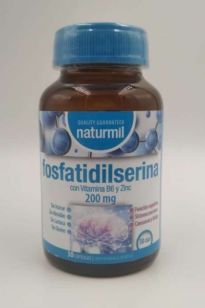 Fosfatidilserina 200 mg · Naturmil · 60 cápsulas