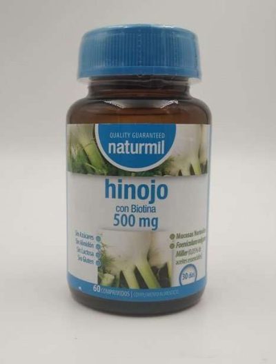 Hinojo 500mg 60 comprimidos - Naturmil