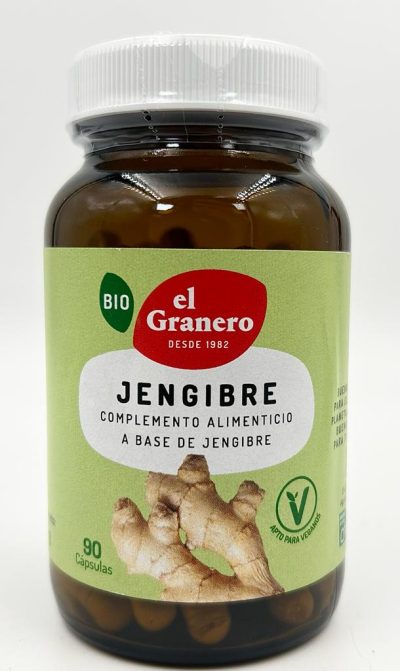 Jengibre 90 cápsulas - El Granero