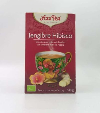 Yogi tea jengibre hibisco