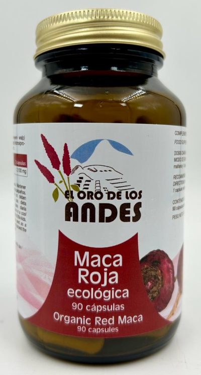 Maca Roja 90 cápsulas (700 mg)