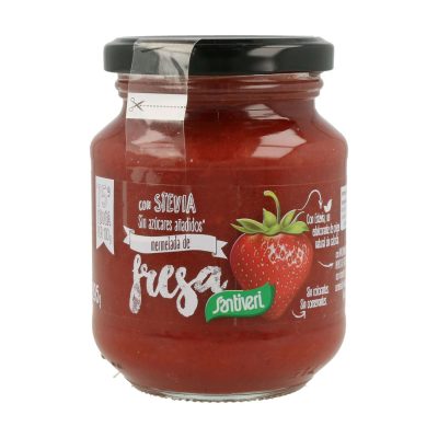 Mermelada extra fresa estevia Santiveri
