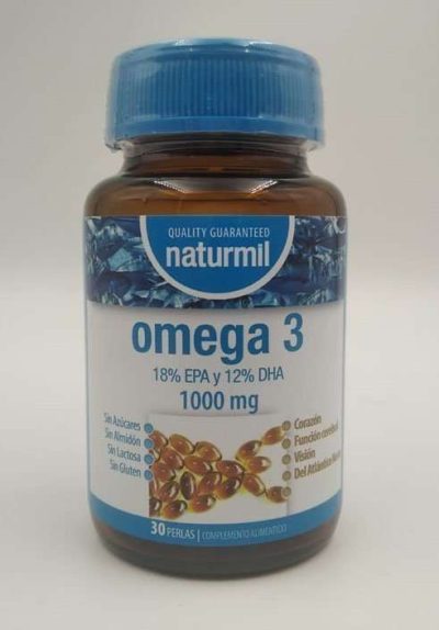 Omega 3 1.000 mg · Naturmil · 30 perlas
