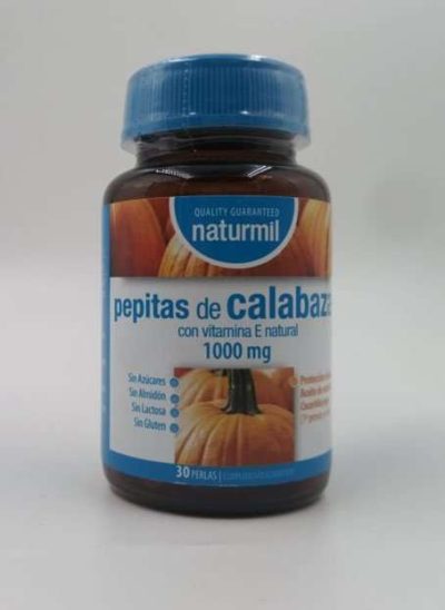 CALABAZA (pepitas) 1000mg. 30perlas