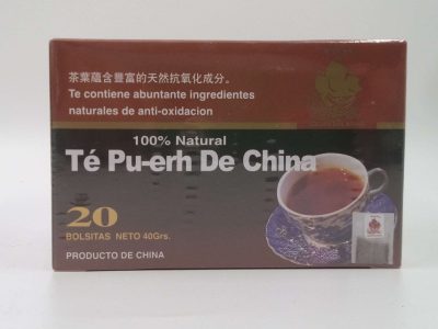 Te puerh 20 bolsitas