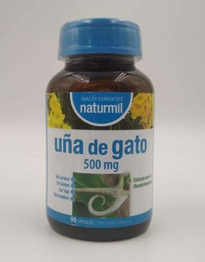 Uña de Gato 500 mg 90 cápsulas-naturmil