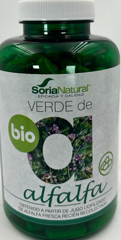 Verde de Alfalfa Bio de Soria Natural.