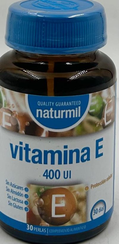 Vitamina E  400 UI 30 perlas- naturmil