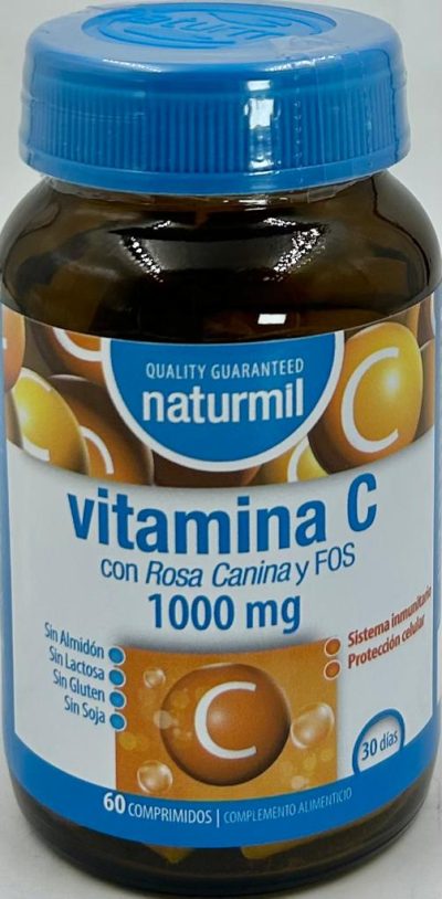Vitamina C 1000 mg 60 comprimidos - naturmil